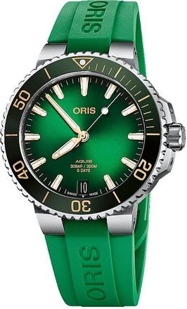 Oris Aquis Date Automatic Green Dial Mens Watch 01 400 7769 4127-07 4 22 77FC