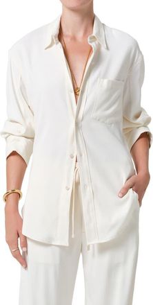 Citizens Of Humanity Kayla Oversize Button-Up Shirt in Moonlight at Nordstrom, Size X-Small
