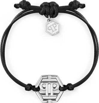 Philipp Plein Bracciale Friendship - - Accessories - Uomo - Nero - ONE SIZE