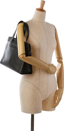 Chanel Shopper - 1997-1999 CC Caviar Leather Tote - Gr. unisize - in Schwarz - für Damen
