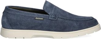Barbour Carty suede slip-on loafers - Blue