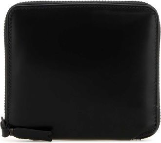 Comme Des Gar&ccedil;ons Comme Des Garcons Black Leather Wallet