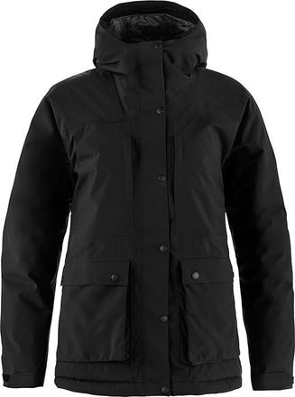 Fj&auml;llr&auml;ven HC Hydratic Padded Jacket W Womens Coat Black : XL, Down/Polyester/Polyurethane