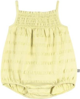 Modern Moments Bubble Romper in Hay at Nordstrom, Size 3-6M