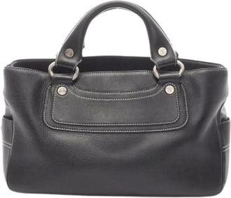 Celine Pre-owned Handbags, female, Black, Size: ONE SIZE Pre-owned Vintage Handbag