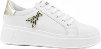 Patrizia Pepe Ppj 903.27 Sneaker - Dames - Sneakers - Wit - 35 EU - Leer - Schoenen