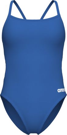 Arena Badeanzug ARENA WOMENS TEAM SWIMSUIT CHALLENGE SOLID, Damen, Gr. 36, N-Gr, royal, wei&szlig;, Obermaterial: 100% Polyester, Badeanz&uuml;ge Badeanzug, arena Perf