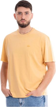 Lacoste Hombre, Camisetas, Amarillo, Talla: S