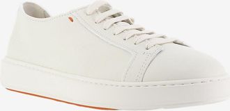 Santoni Sneakers aus Vollnarbenleder