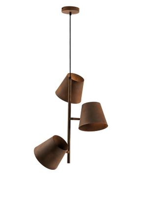 Fan Europe Fan Europe Colt Plaf&oacute;n Colgante 3 Luces Multi Brazo &Oacute;xido 51x59,5cm