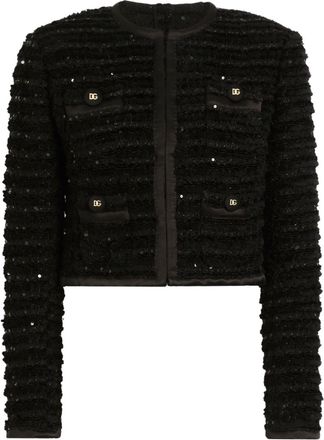 Dolce & Gabbana sequinned jacket - Black