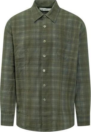 Our Legacy Camisa Prestada - Shirts - Hombre - Verde - M