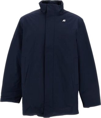 K-Way Duke St Warm Jacket - Heren - Winterjassen - Blauw - 2XL - Jassen