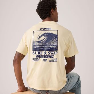 Levi's Graphic Vintage Fit Tee - Mens - 2XL - Beige / Rutabaga