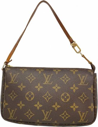 Louis Vuitton Brown Pouch (Pre-Owned)