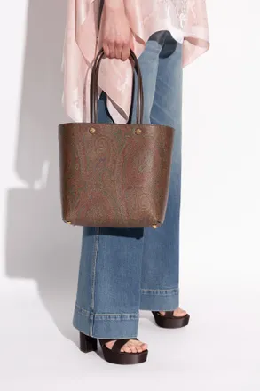 Etro Shopper Bag, Womens, Brown