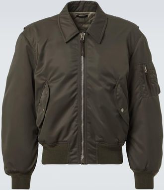 Tom Ford Satin bomber jacket