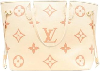 Louis Vuitton Pre-owned Monogram Empreinte Tote Bag - Dames - Vintage Shopper - Beige - ONE Size - Leer - Vintage