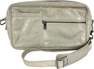 Louis Vuitton Pre-owned Pochette Schoudertas - Dames - Vintage Schoudertas - Grijs - ONE Size - Leer - Vintage