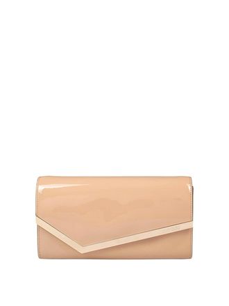 Jimmy Choo London Emmie Pat Clutch Bag