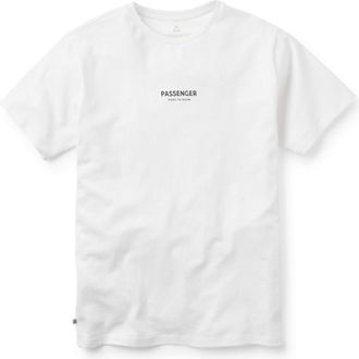 Passenger Passenger Recycled Cotton T-Shirt T-Shirt f&uuml;r Herren | wei&szlig;