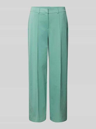 Ichi Wide Leg Stoffhose mit fixierten B&uuml;gelfalten Modell KATE in Mint, Gr&ouml;&szlig;e XL