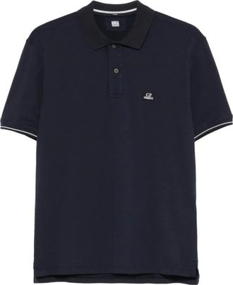 C.P. Company Polo Tacting - Heren - Polos - Blauw - L - Tops