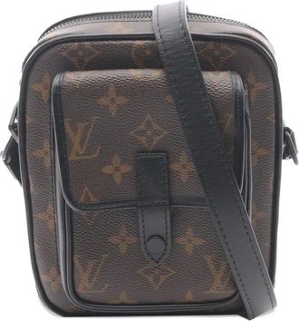 Louis Vuitton 2010-2025 Monogram Macassar Christopher Wearable crossbody bag - Bruin