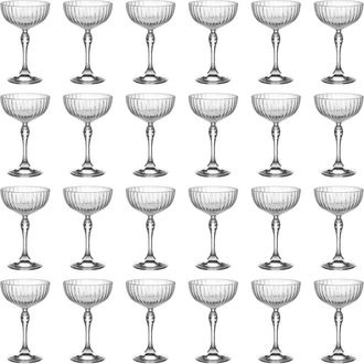 Bormioli Rocco America 20s Champagne Cocktail Saucers - 230ml - Clear - Pack of 24