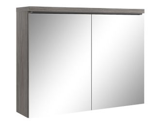 Badplaats Badplaats Armario Espejo Paso 80 X 20 X 60 Cm - Roble Gris - Mu