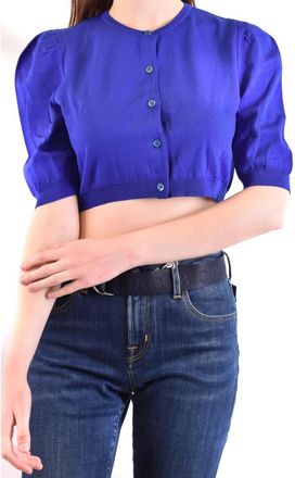 Moschino Vest - Dames - Vesten - Blauw - L - Truien & Vesten