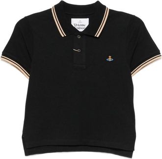 Vivienne Westwood Orb-embroidered Polo Shirt