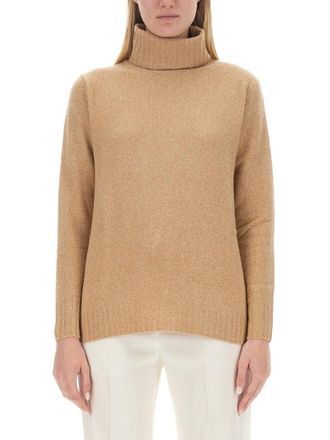 Aspesi High Neck Wool Jersey