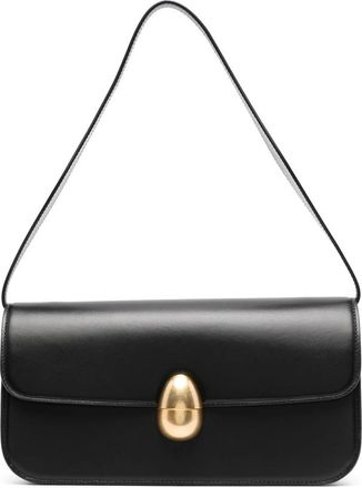 Neous Polished-finish Shoulder Bag