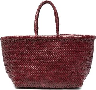 Dragon Diffusion Borsa tote Triple Jump piccola - Rosso