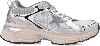 Golden Goose Lightstar Mesh - Heren - Sneakers - Grijs - 44 EU - Leer - Schoenen