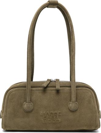 Margesherwood Soft Boston EW Suede Shoulder Bag