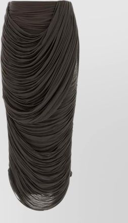 Magda Butrym draped midi skirt