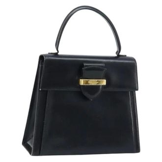 Ferragamo Pre-owned Handbags, female, Black, Size: ONE SIZE Pre-owned Hand Bag