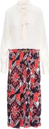 Valentino Garavani Elegante Zwarte Jurk - Dames - Casual kleedjes - Veelkleurig - M - Kleedjes