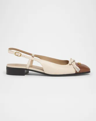 Valentino Garavani Slingback Ballerina Pumps