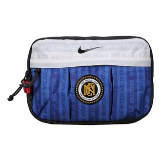 Nike F.C. Football Sports Utility Travel Bag Black Royal Blue CV6354-010
