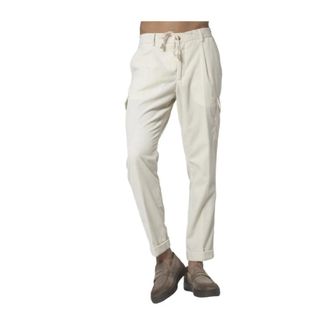 Gran Sasso Heren, Broeken, Beige, Maat: XS