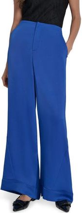 DKNY Wide Leg Pants in Classic Blue at Nordstrom, Size 10