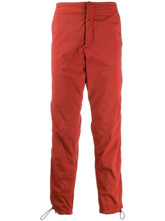 Heron Preston side zipped trousers - men - Polyamide/Polyamide/Spandex/Elastane - M - Red
