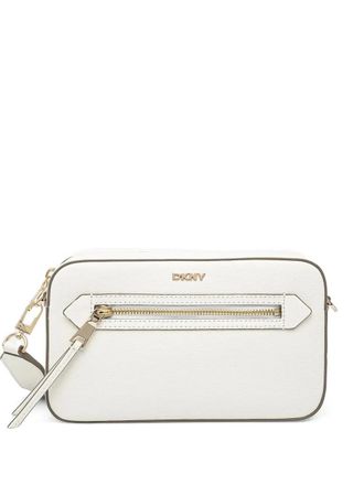 DKNY leather crossbody bag - Neutrals