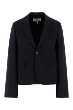 Loewe Midnightblauwe Wolblazer