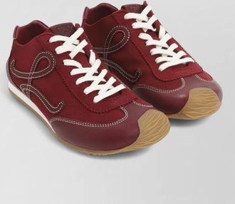 Loewe ballet runner sneaker unlined rubber sole