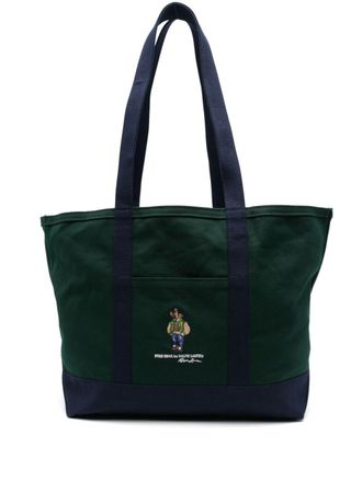 Polo Ralph Lauren Polo Bear tote bag - Green