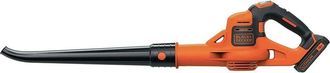 Black+Decker Black+Decker Soffiatore 18V Con Batteria Al Litio e Tecnologia Powercommand